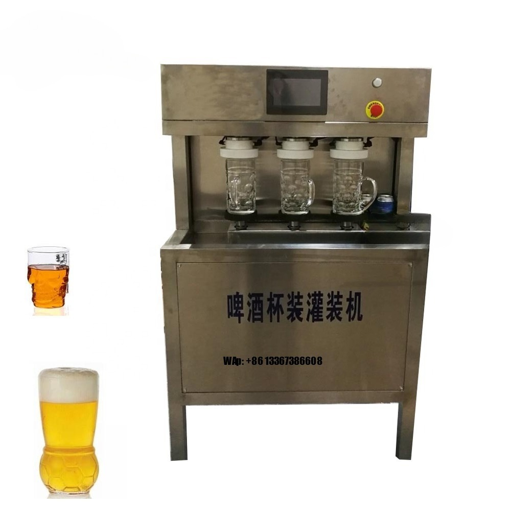 Wine Beer And - Riempitrice manuale per birra per tazze,