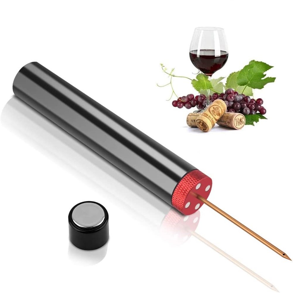 Wine Beer Opener - ANYOHOE Pompa d'aria portatile in acciaio