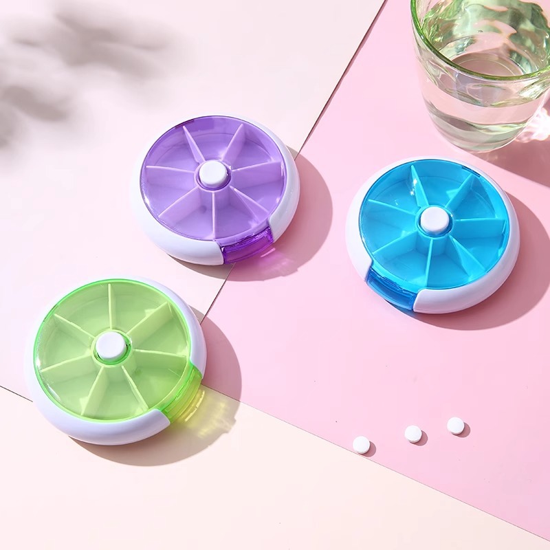 Cocktail Shaker Set - Portapillole Rotante Portatile Stile Casuale -