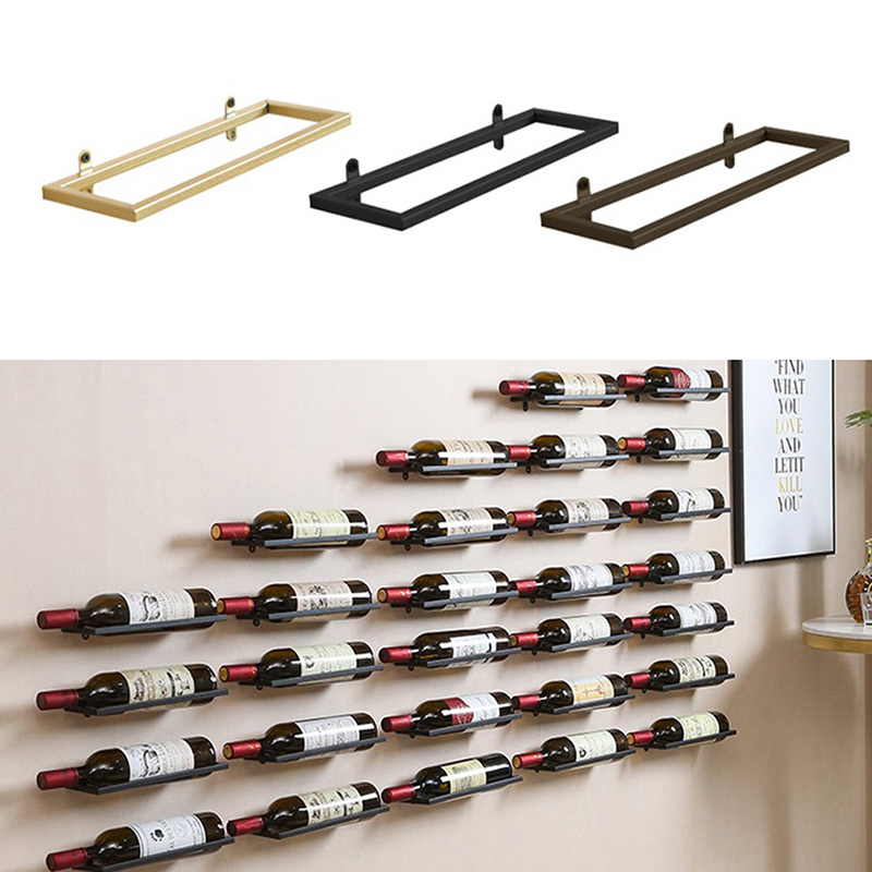 Wine Rack Wall Mount - 1PC a parete Bar portabottiglie accessori