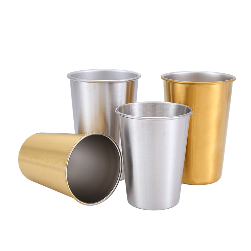 Wine Beer Coffee Drink - 50 Pezzi/Lotto Tazze in Acciaio Inox