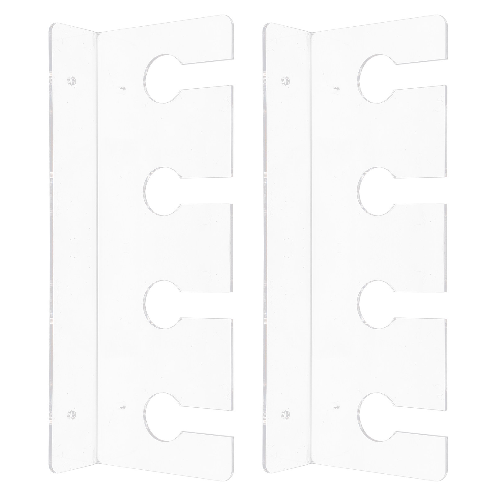 Wine Rack Wall Mount - 2 Pezzi Porta Bicchieri da Vino