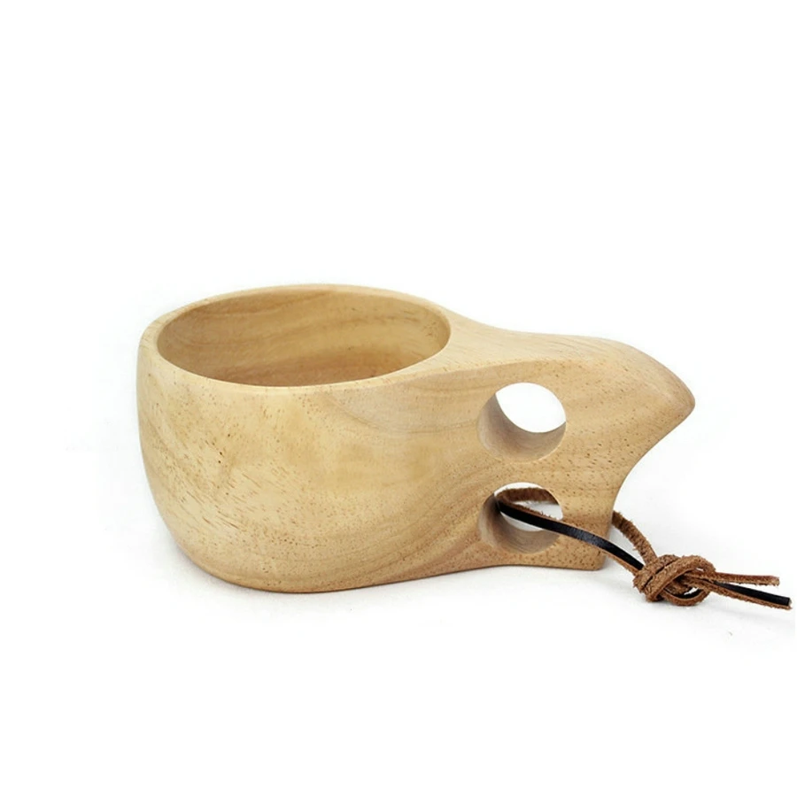Wine Beer Coffee Drink - Tazza da tè in legno massello