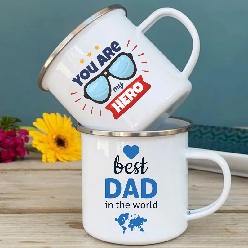 Wine Beer Coffee Drink - You Are My Hero Print tazze