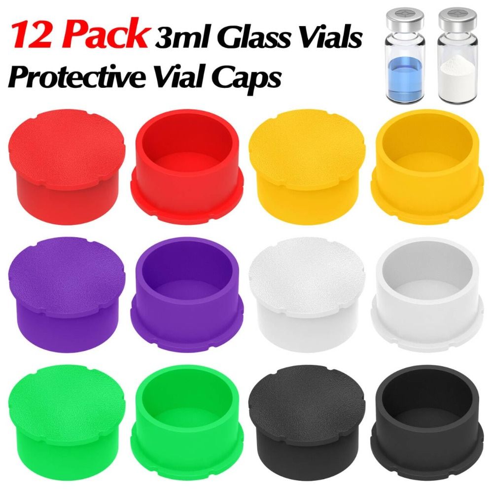 Bottle Stopper Set - 12 Pz/pacco Fiale di Vetro Senza