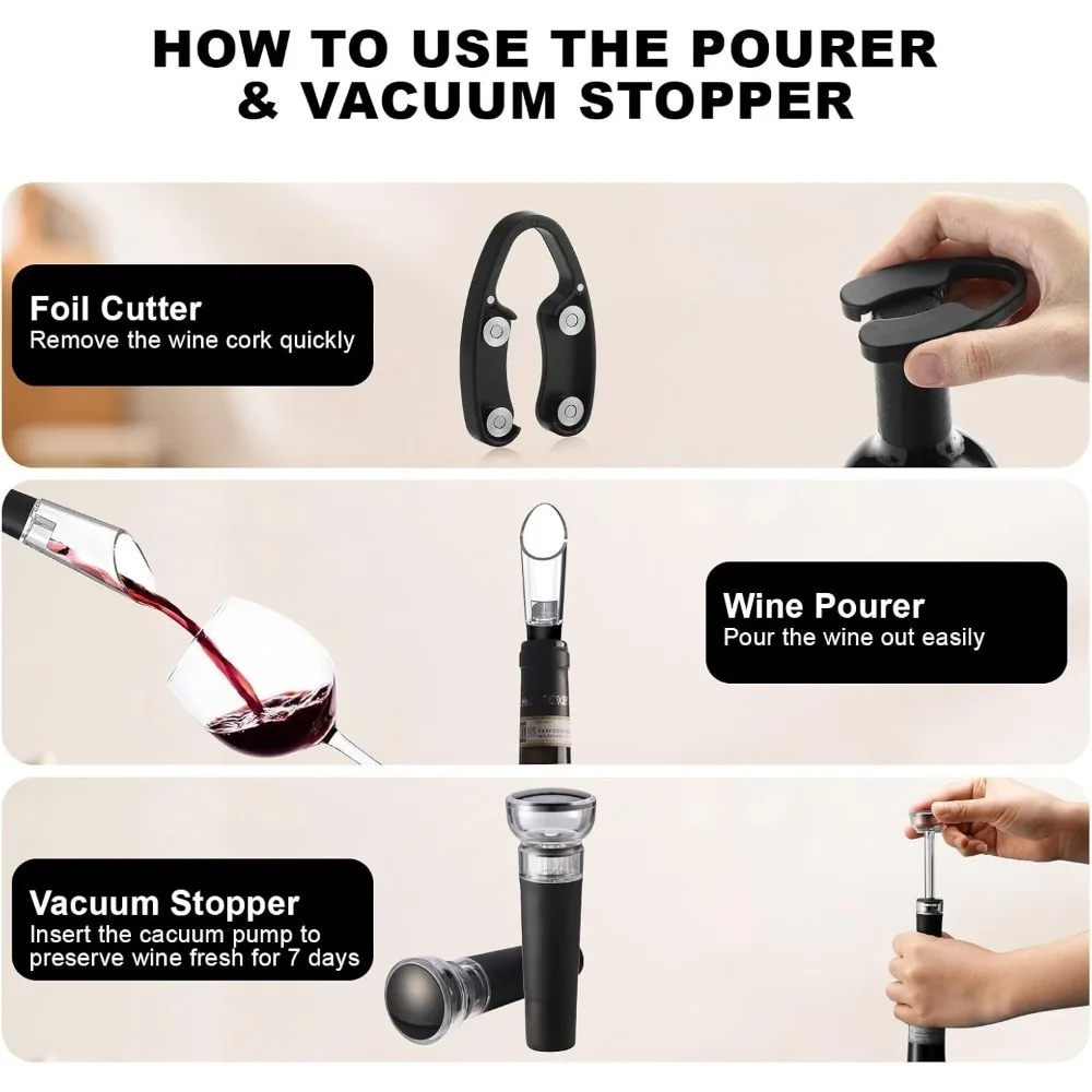 Set apribottiglie elettrico Ap - Bottle Stopper Set recensione e prezzo