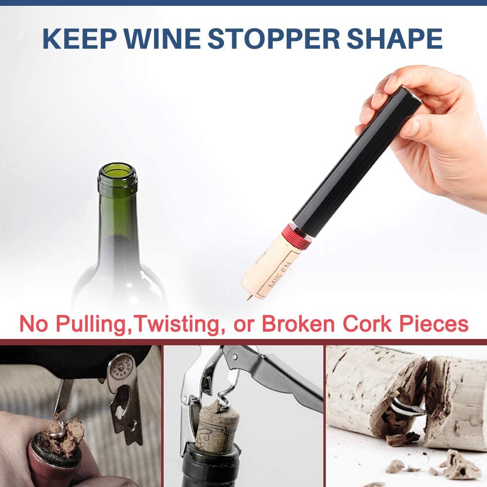 ANYOHOE Pompa d'aria portatile - Wine Beer Opener recensione e prezzo