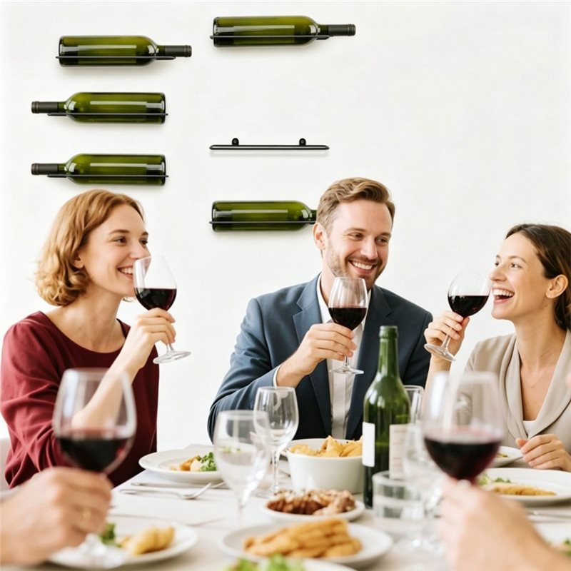AB66-6 Portabottiglie da Paret - Wine Rack Wall Mount recensione e prezzo