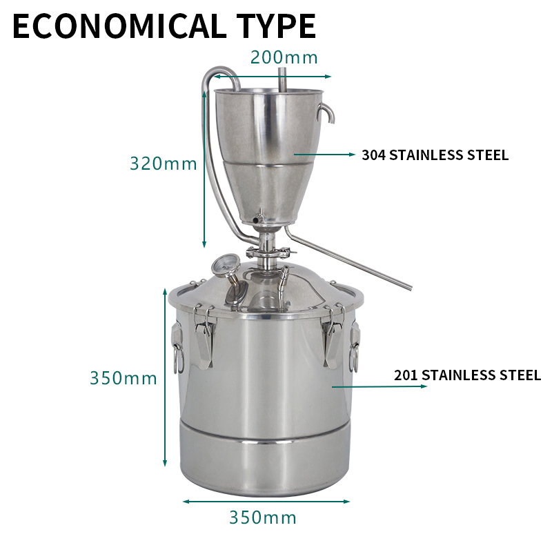 30L In Acciaio Inox Acqua Alco - Wine Beer Distillation recensione e prezzo