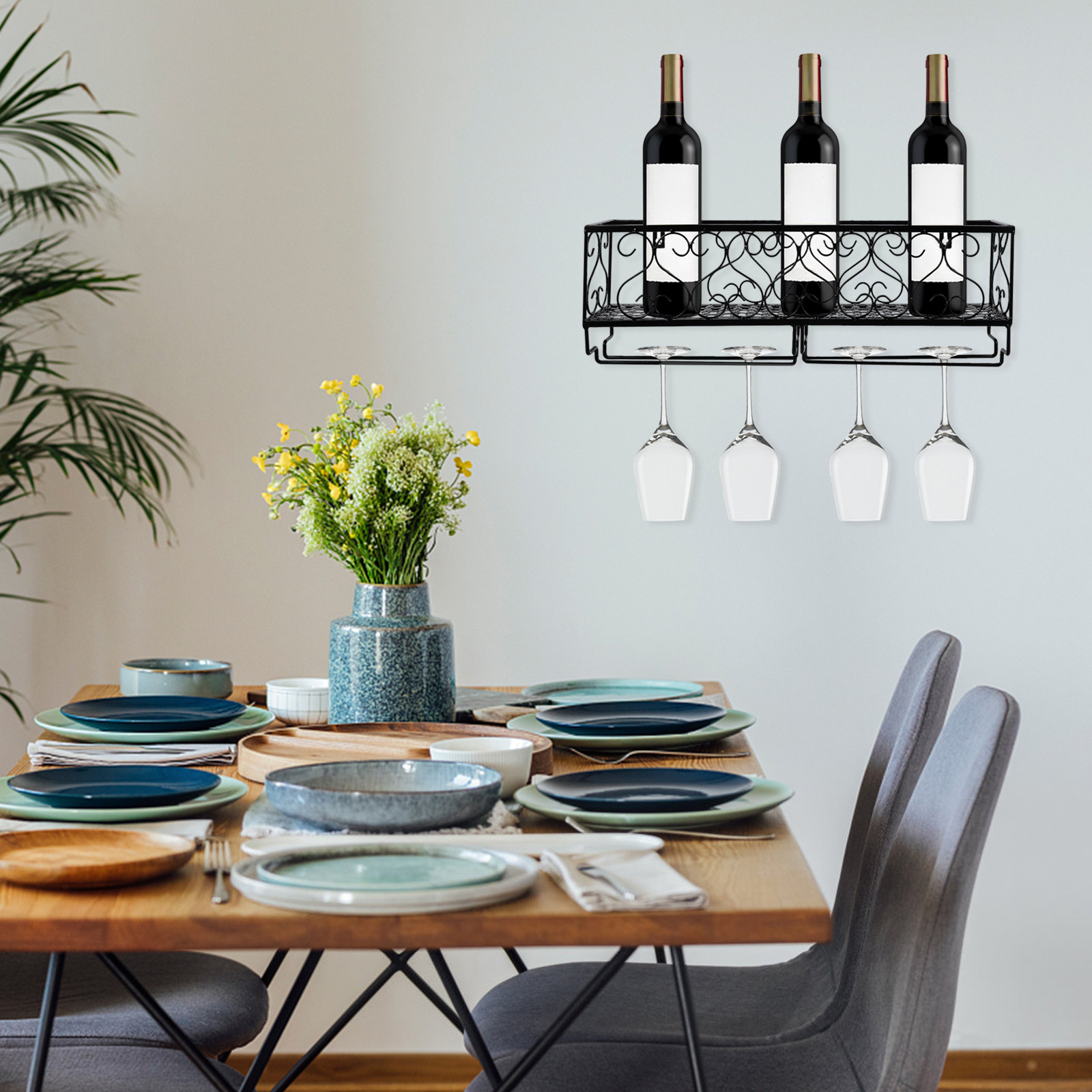 Portabottiglie da Parete in Me - Wine Rack Wall Mount recensione e prezzo