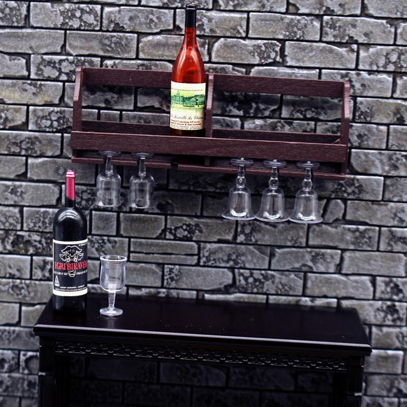 1 Set Simulazione di casa dell - Wine Rack Wall Mount recensione e prezzo
