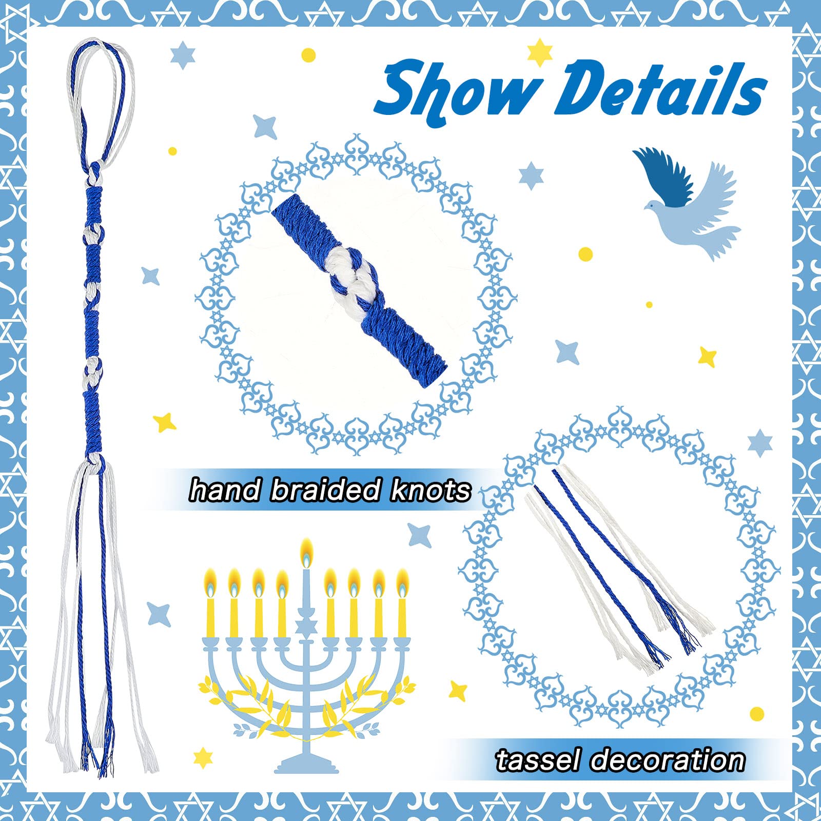 8/16 Pezzi Nappe Tzitzit Ebrai - Cocktail Shaker Set recensione e prezzo