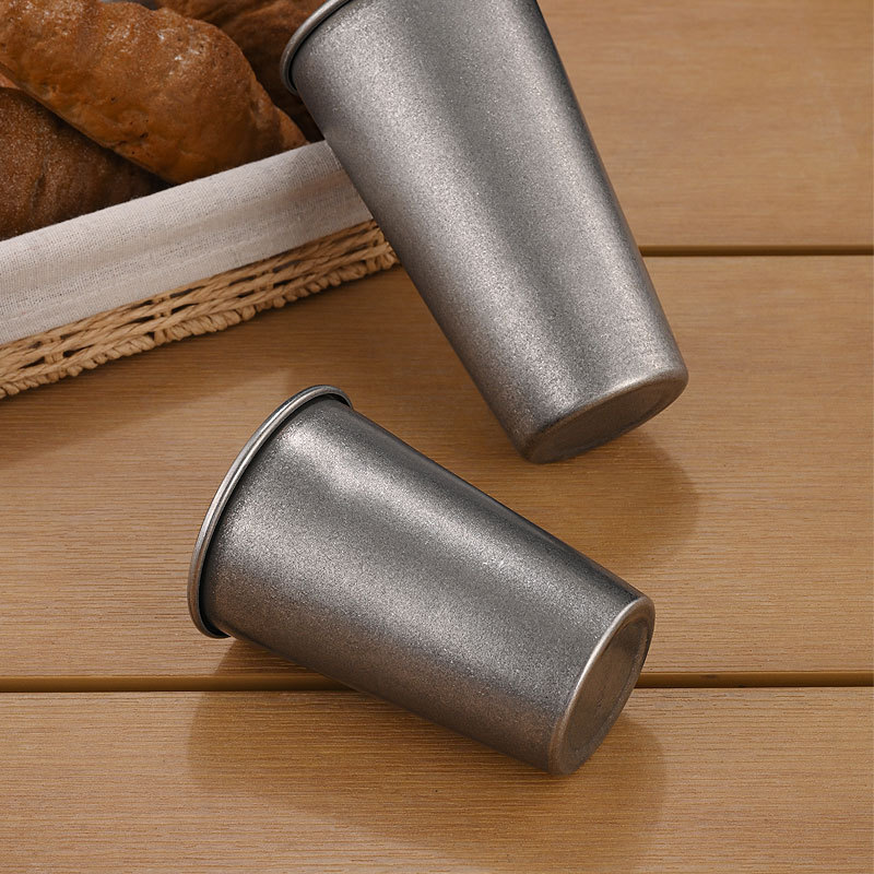 Bicchieri Retrò in Acciaio Ino - Wine Beer Coffee Drink recensione e prezzo