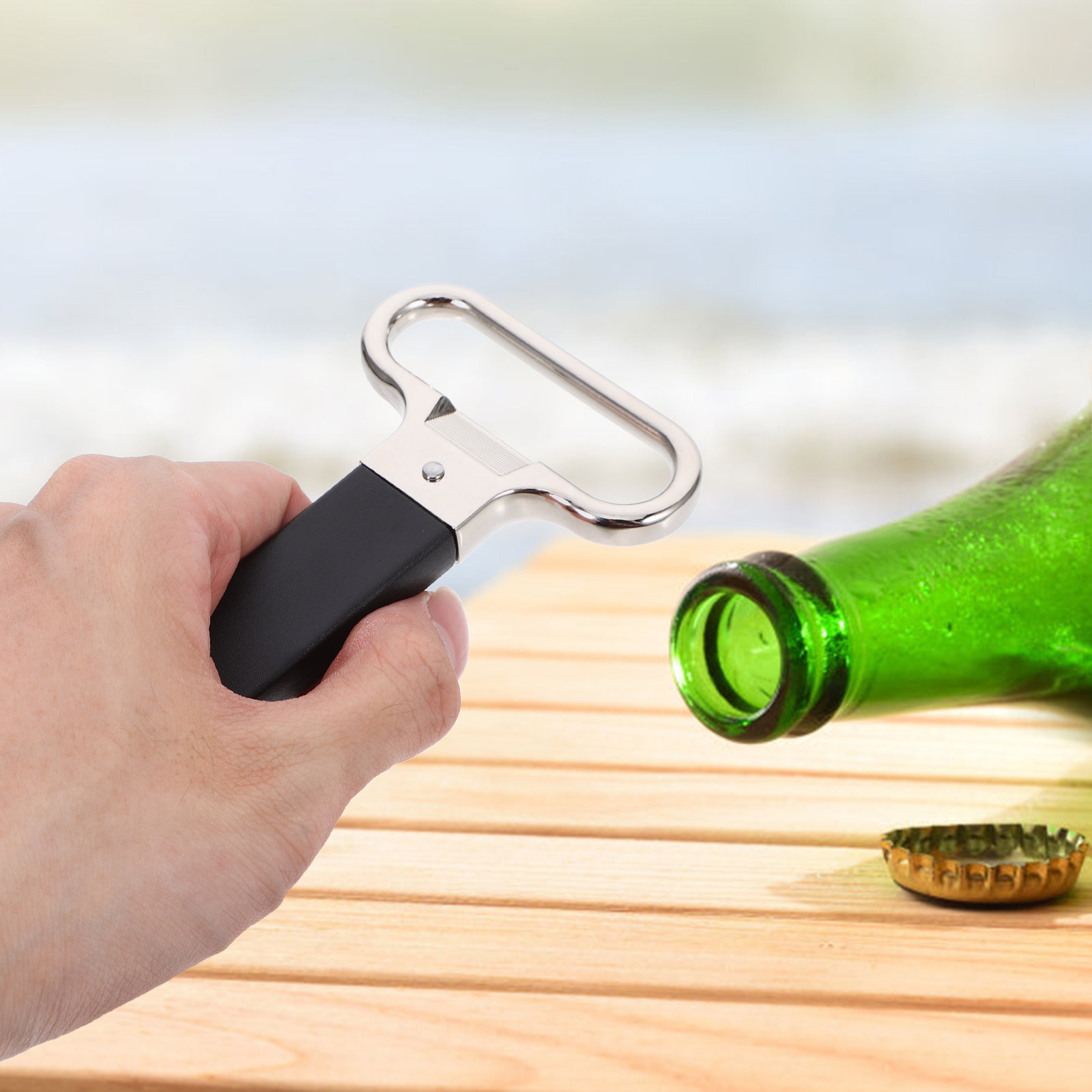 Apribottiglie Multiuso in Lega - Wine Beer Opener recensione e prezzo