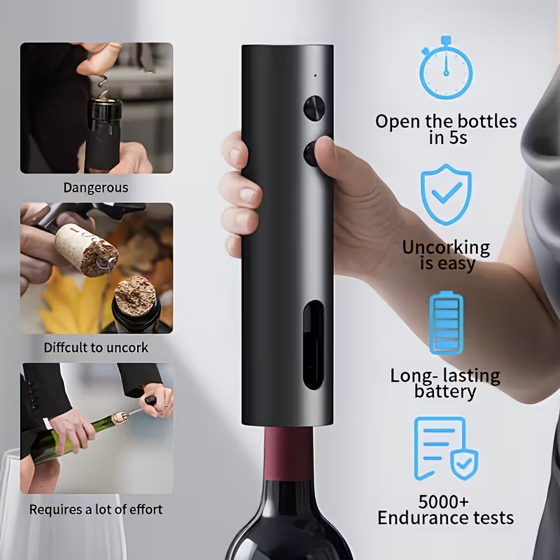 Set Apribottiglie Elettrico pe - Wine Beer Opener recensione e prezzo