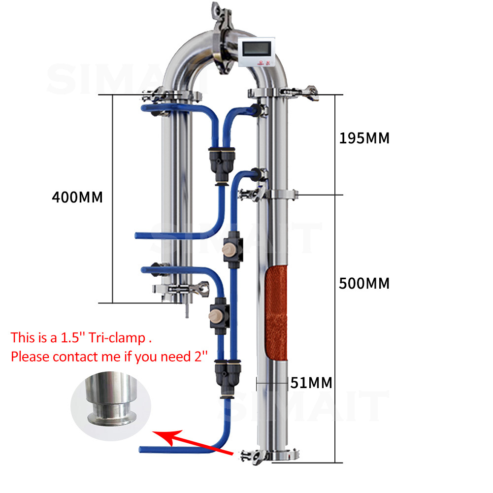 Colonna di Distillazione da 2  - Wine Beer Distillation recensione e prezzo
