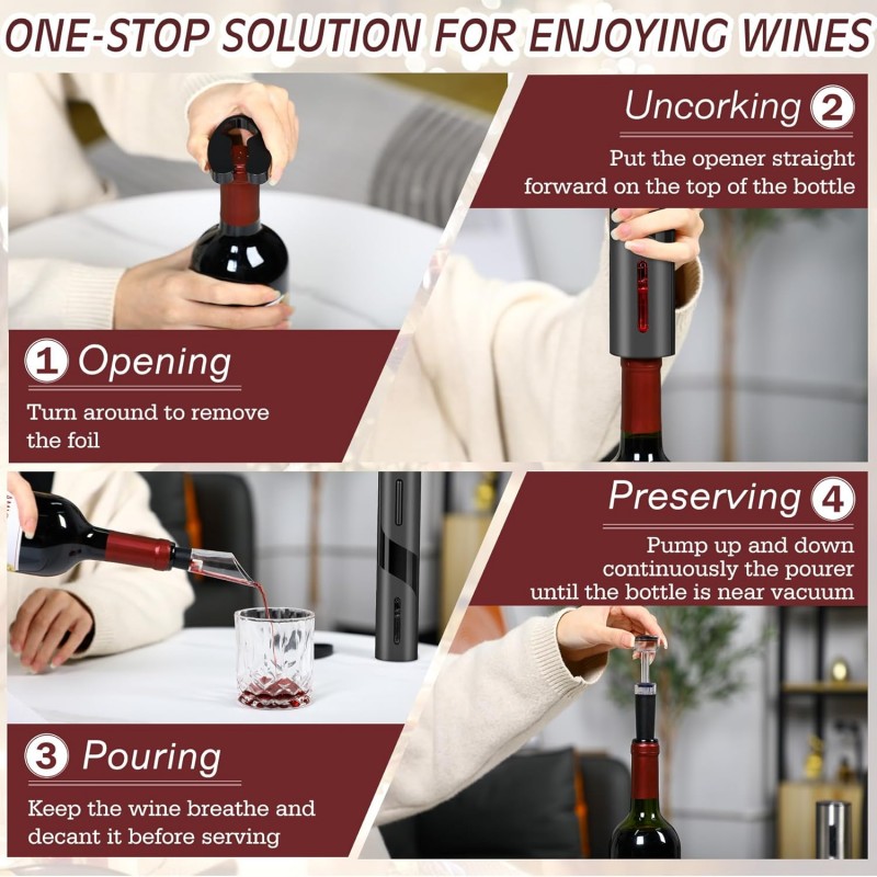 Cavatappi automatico elettrico - Wine Beer Opener recensione e prezzo