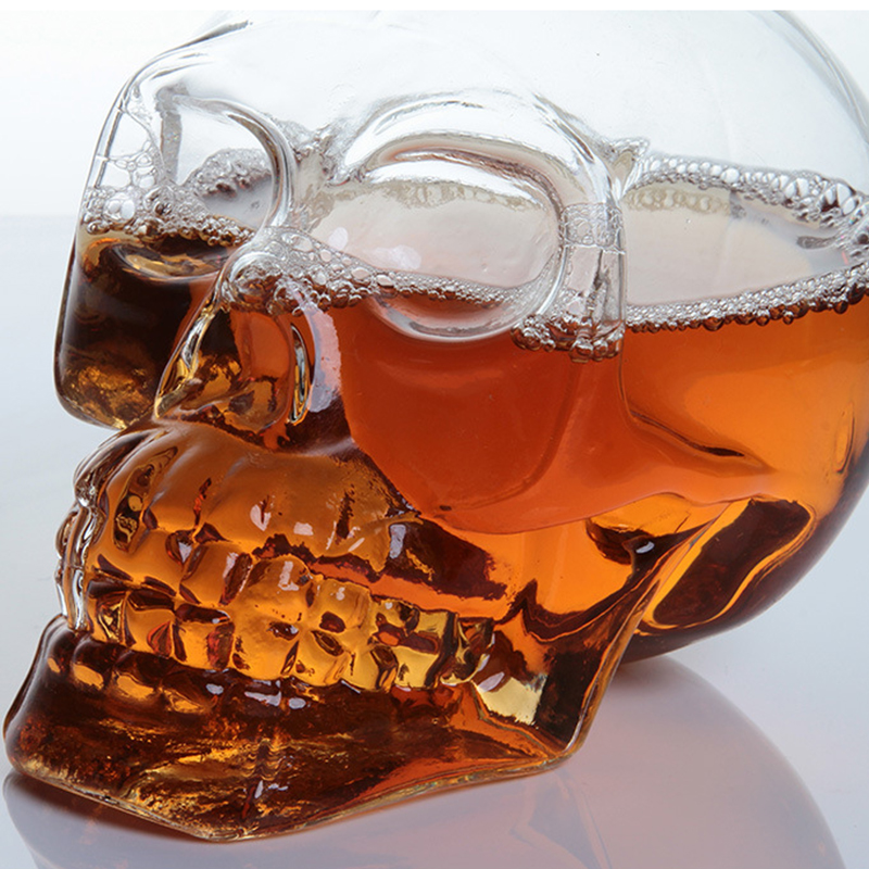 Creativo testa di teschio Deca - Wine Beer Glass Set recensione e prezzo