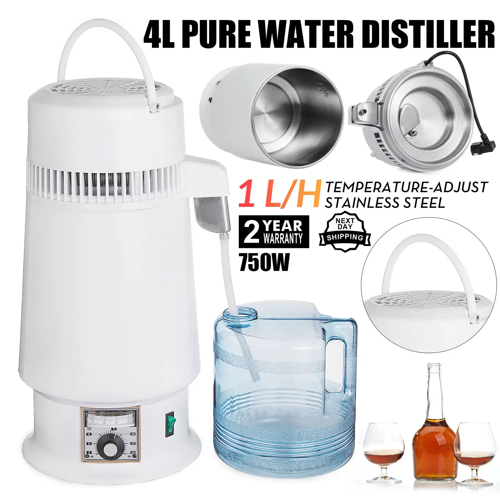 Distillatore elettrico per acq - Wine Beer Distillation recensione e prezzo