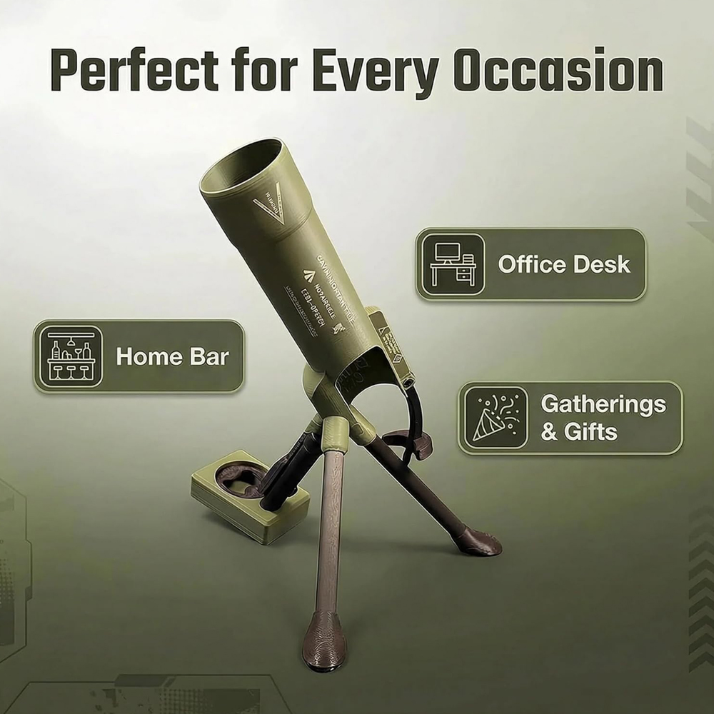 Apribottiglie a mortaio per bi - Wine Beer Opener recensione e prezzo