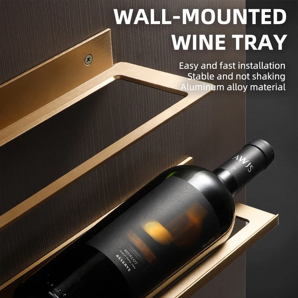 Portabottiglie in Lega di Allu - Wine Rack Wall Mount recensione e prezzo