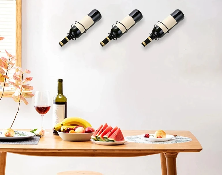 Confezione da 6 portabottiglie - Wine Rack Wall Mount recensione e prezzo