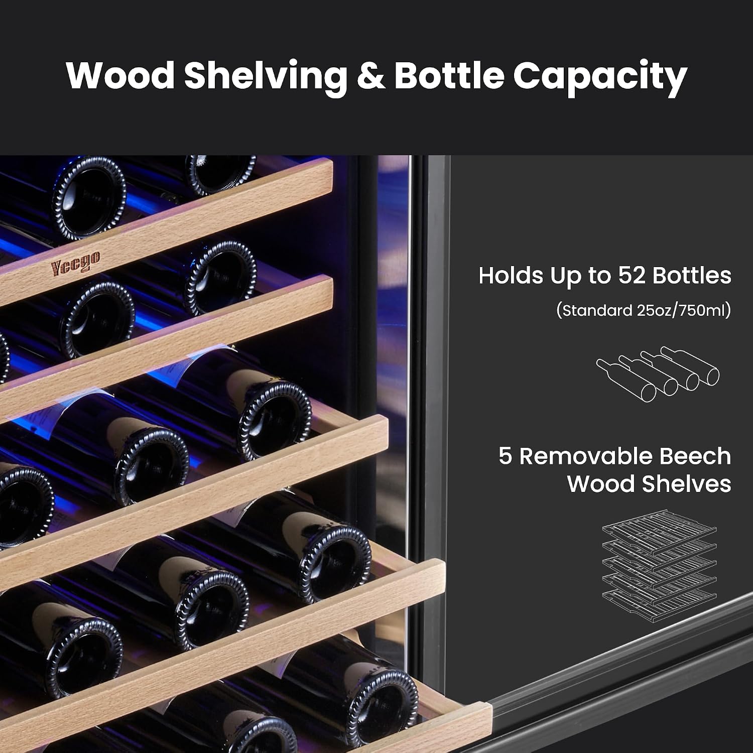 Frigorifero per Vini Yeego - F - Wine Beer Fridge Under Counter recensione e prezzo