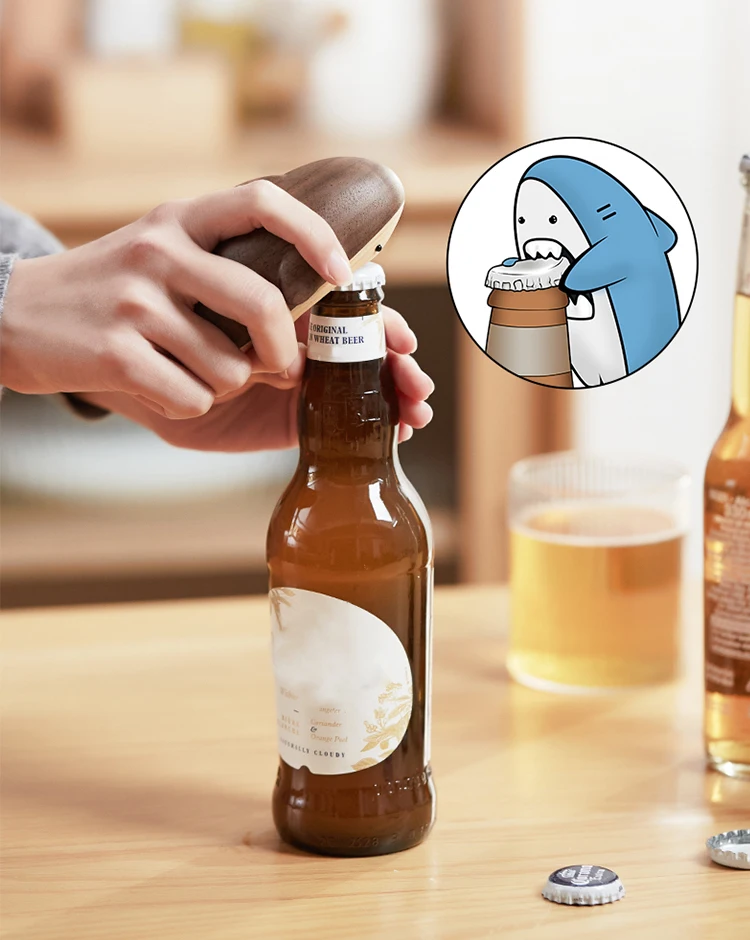 Apribottiglie Creativo in Legn - Wine Beer Opener recensione e prezzo
