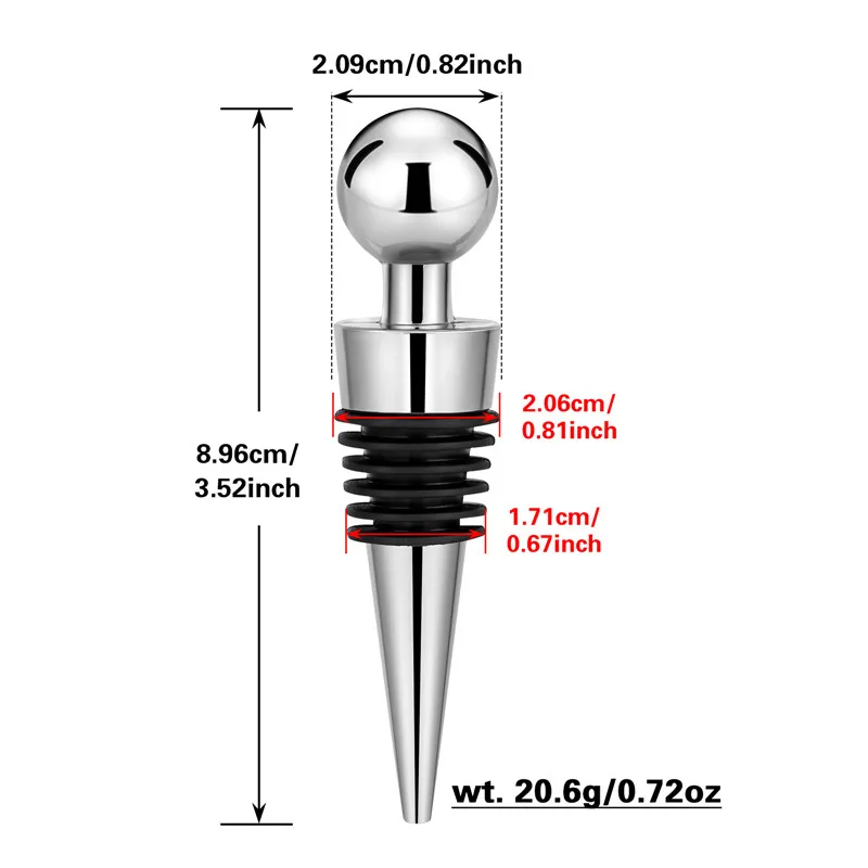 2 pezzi/set tappo per bottigli - Bottle Stopper Set recensione e prezzo