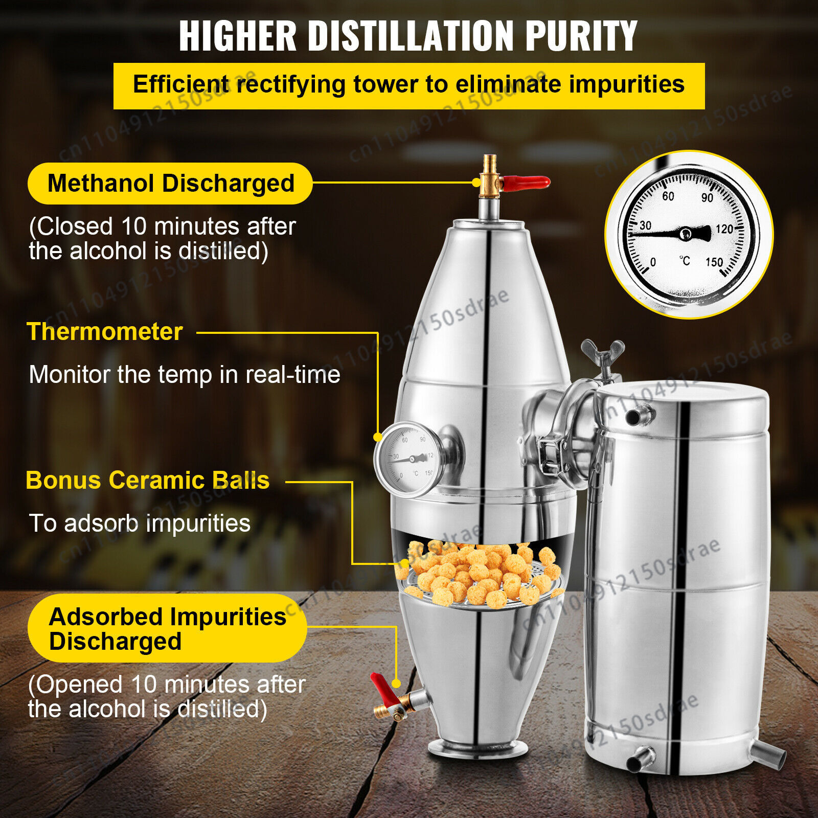 SucceBuy Distillatore di Alcol - Wine Beer Distillation recensione e prezzo