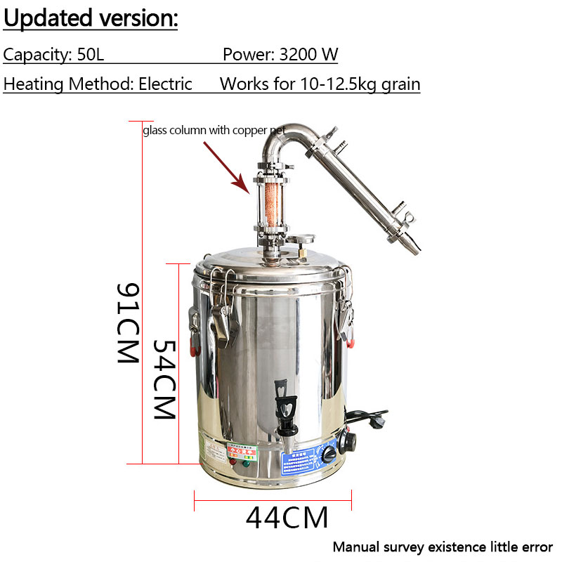 Attrezzatura per la distillazi - Wine Beer Distillation recensione e prezzo